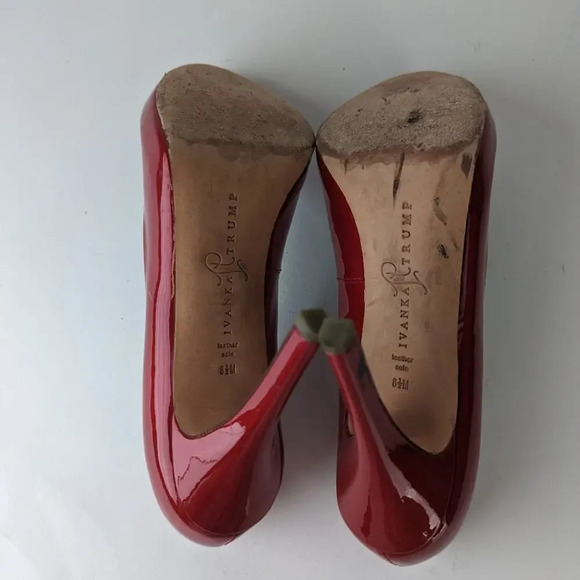 Ivanka Trump Kimo Patent Leather Platform Pump 8.5 - Picture 8 of 8